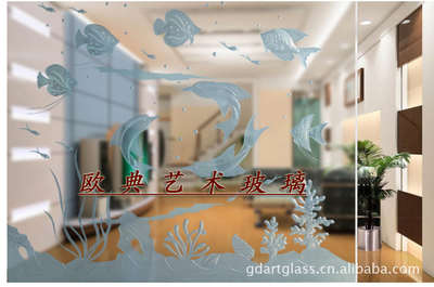 【手工精雕工艺玻璃 门窗适用 晶莹剔透 大展鸿图】价格,厂家,图片,其他特种专用玻璃,新丰县创艺玻璃店-